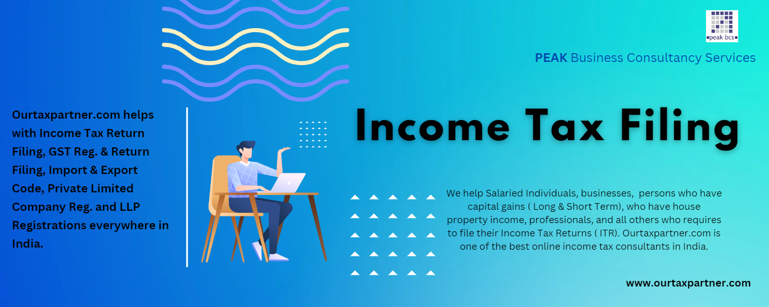 Income Tax Consultant Near Nearest E Filing Of ITR Ourtaxpartner