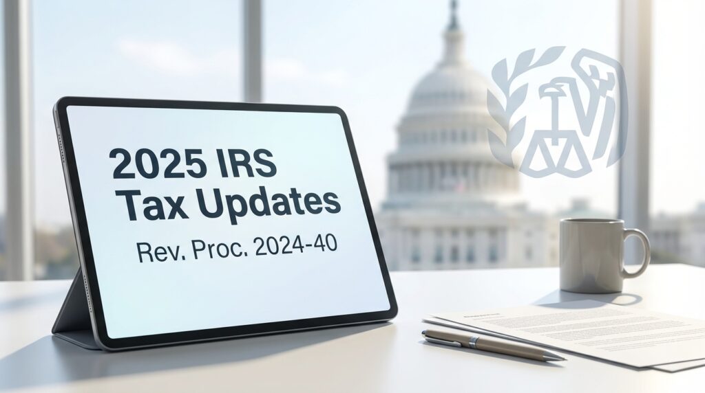 Confirmed 2025 IRS Tax Brackets & Standard Deduction (Rev. Proc. 2024-40) [Update]