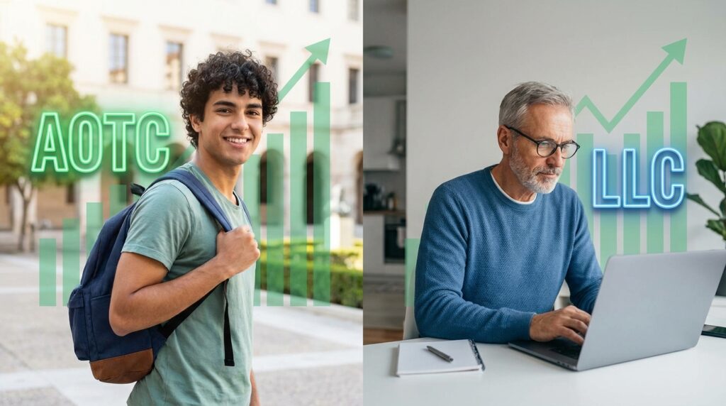 Education Tax Credits: AOTC vs LLC Explained (2025 Guide)