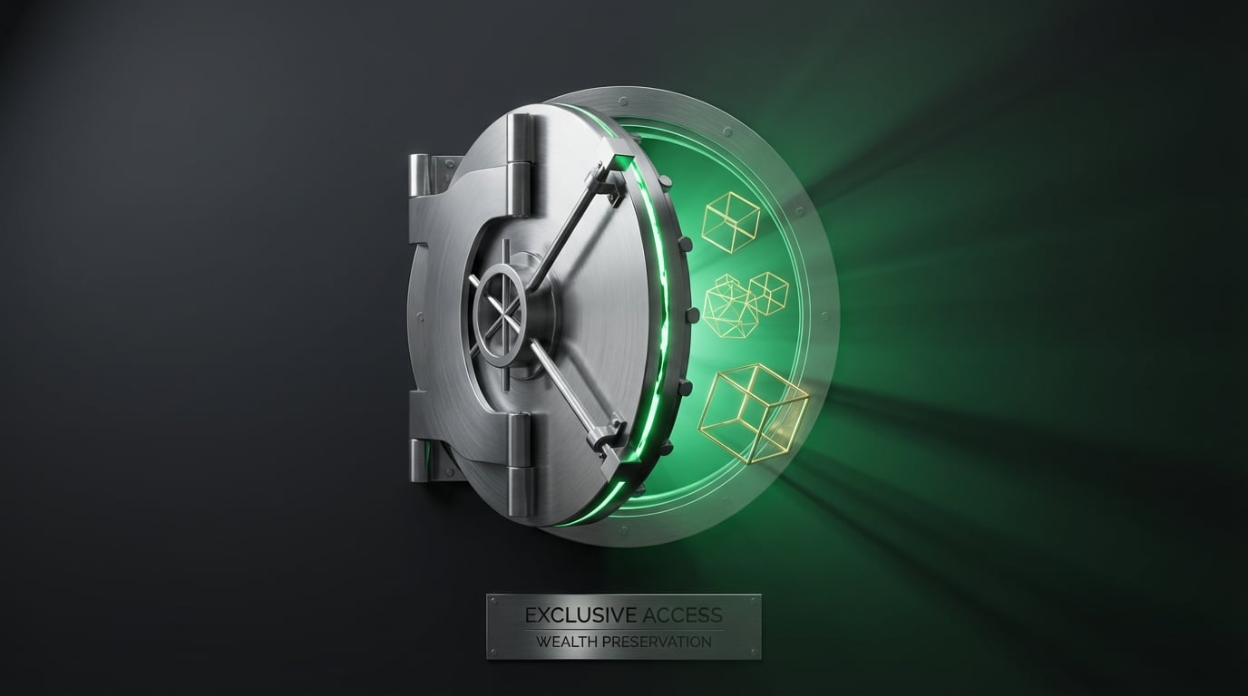   2026 Backdoor Roth IRA concept art showing a vault door opening to a green light, symbolizing the OBBBA legislative approval for high-income tax-free savings. 