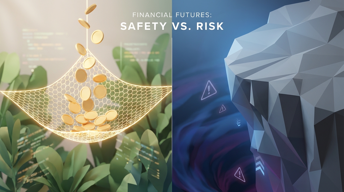   Illustration comparing the 2025 Premium Tax Credit safety net with repayment caps versus the 2026 subsidy cliff where full repayment is required. 