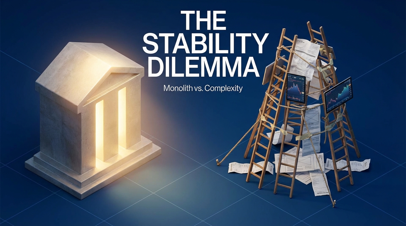   Illustration comparing the stability of the 2025 Standard Deduction against the complexity of itemized tax returns, symbolizing the new OBBBA limits. 