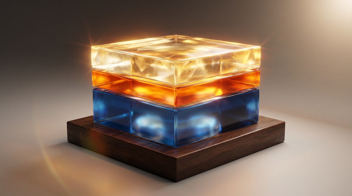   3D visualization of the 2025 Triple Stack tax deduction layers showing base, age-related, and senior bonus amounts stacking up. 