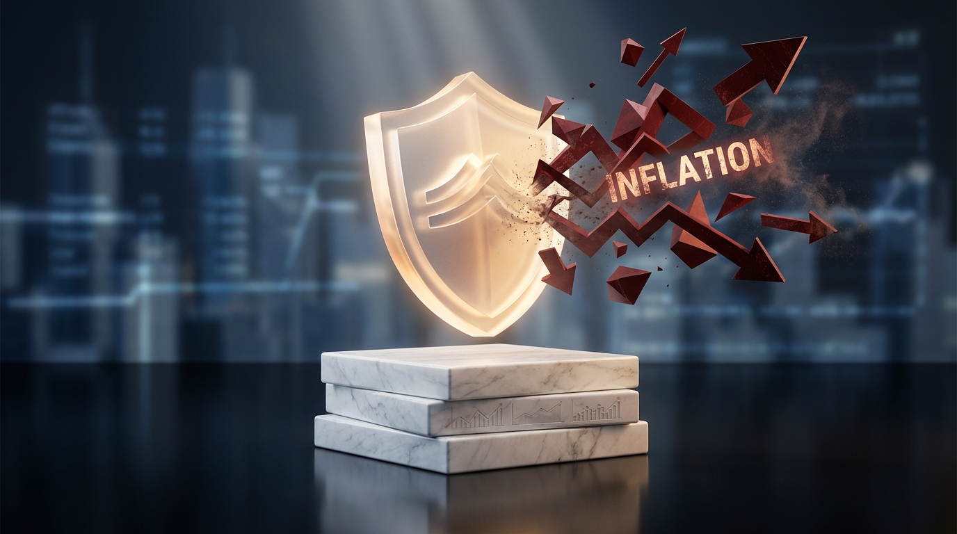   2025 Standard Deduction shield visualization protecting assets from inflation under OBBBA rules. 
