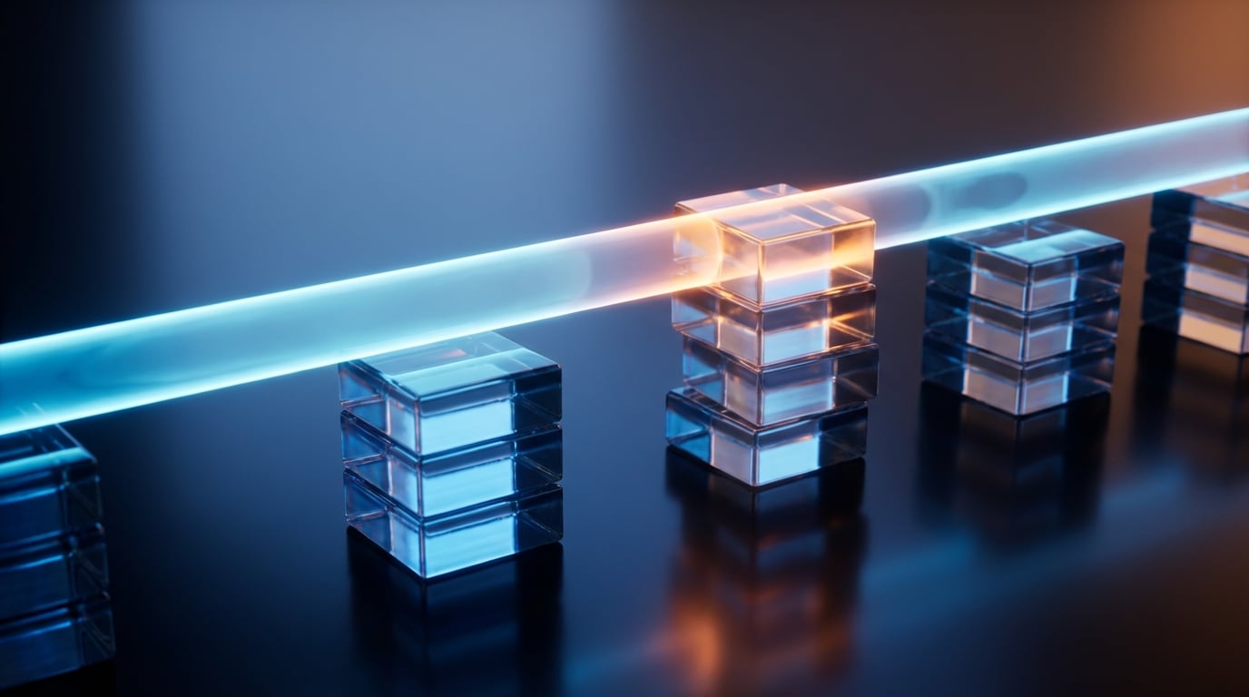   Abstract 3D illustration representing 2026 tax filing income thresholds and the OBBB Act limits. 