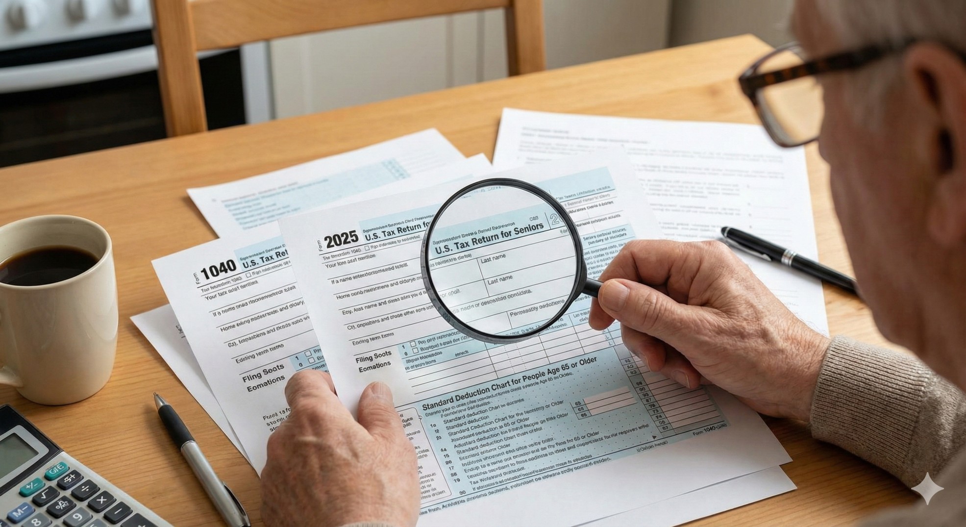   Standard Deduction Chart for People Age 65 or Older