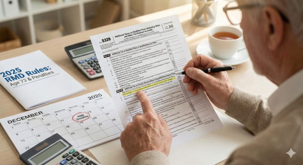 2025 RMD Rules: Age 73 Requirements & Avoiding The 25% Penalty