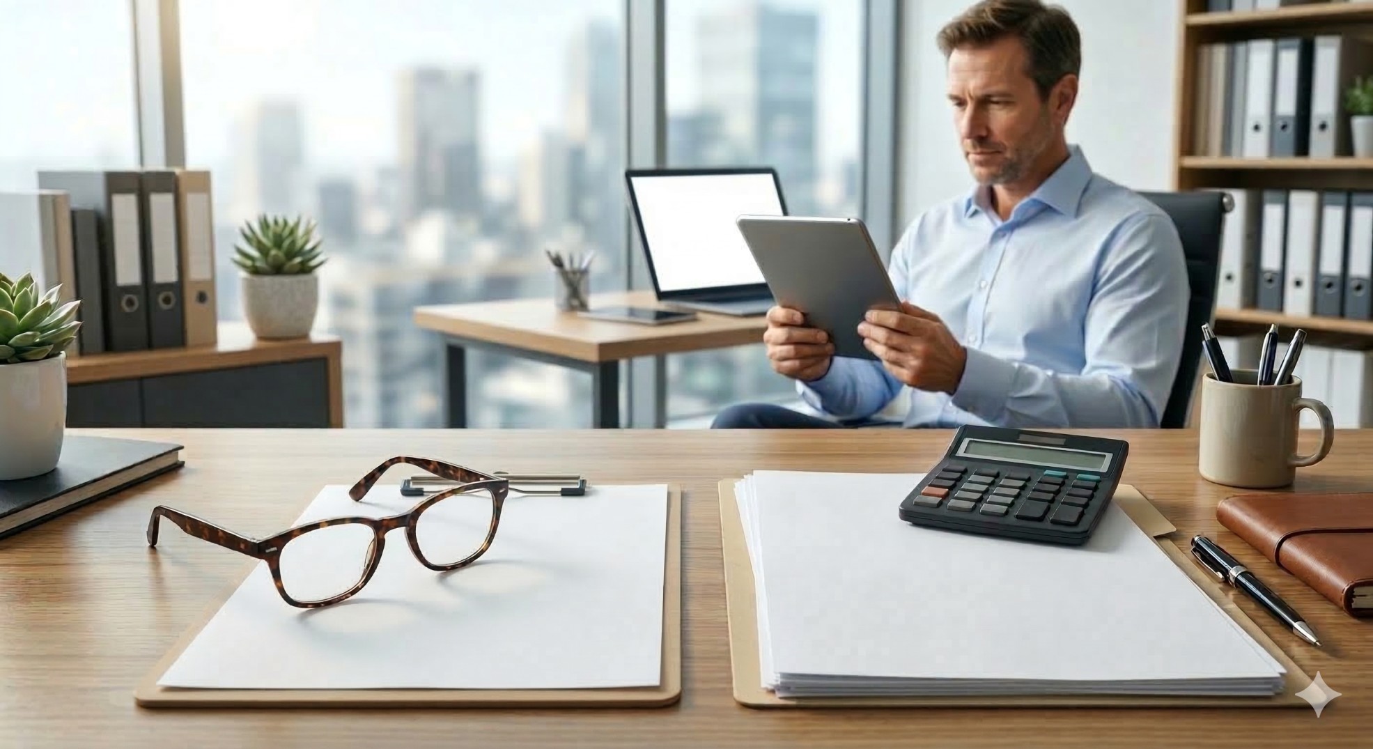   A professional reviewing financial documents to calculate the Lifetime Learning Credit 2025. 