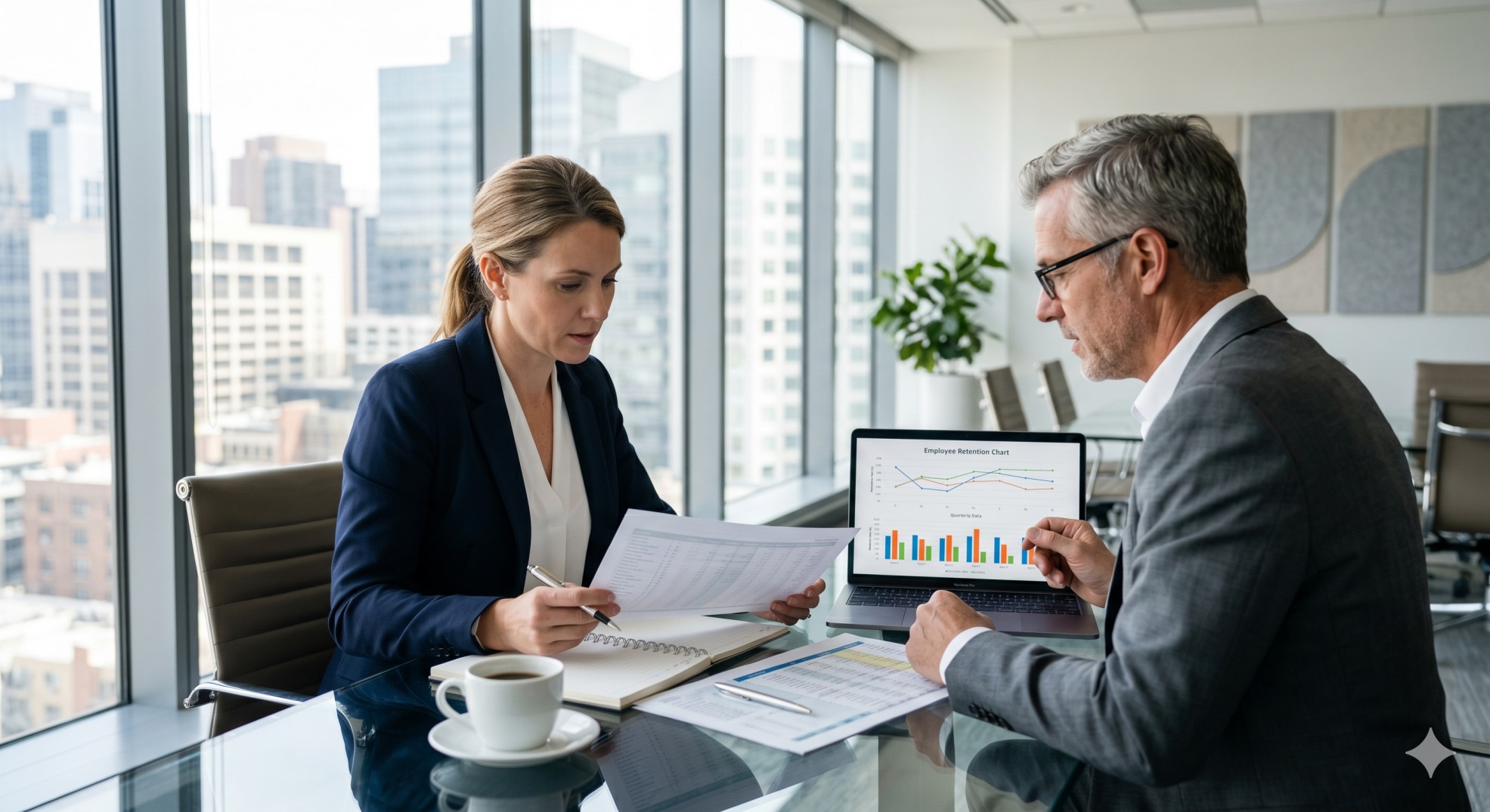   A CPA and business owner analyzing the financial ROI of a 401(k) match for small business. 