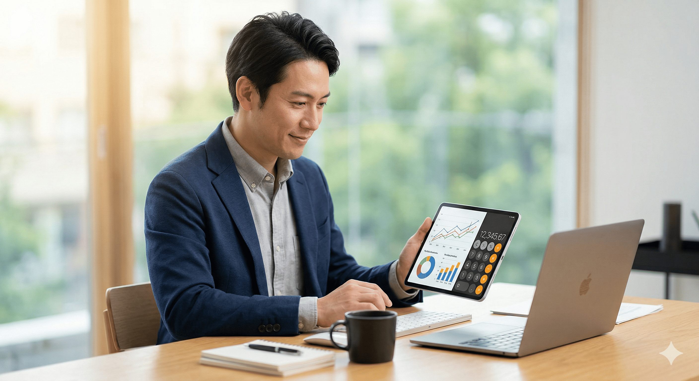  A professional analyzing 2026 HSA and FSA contribution limits on a tablet. 
