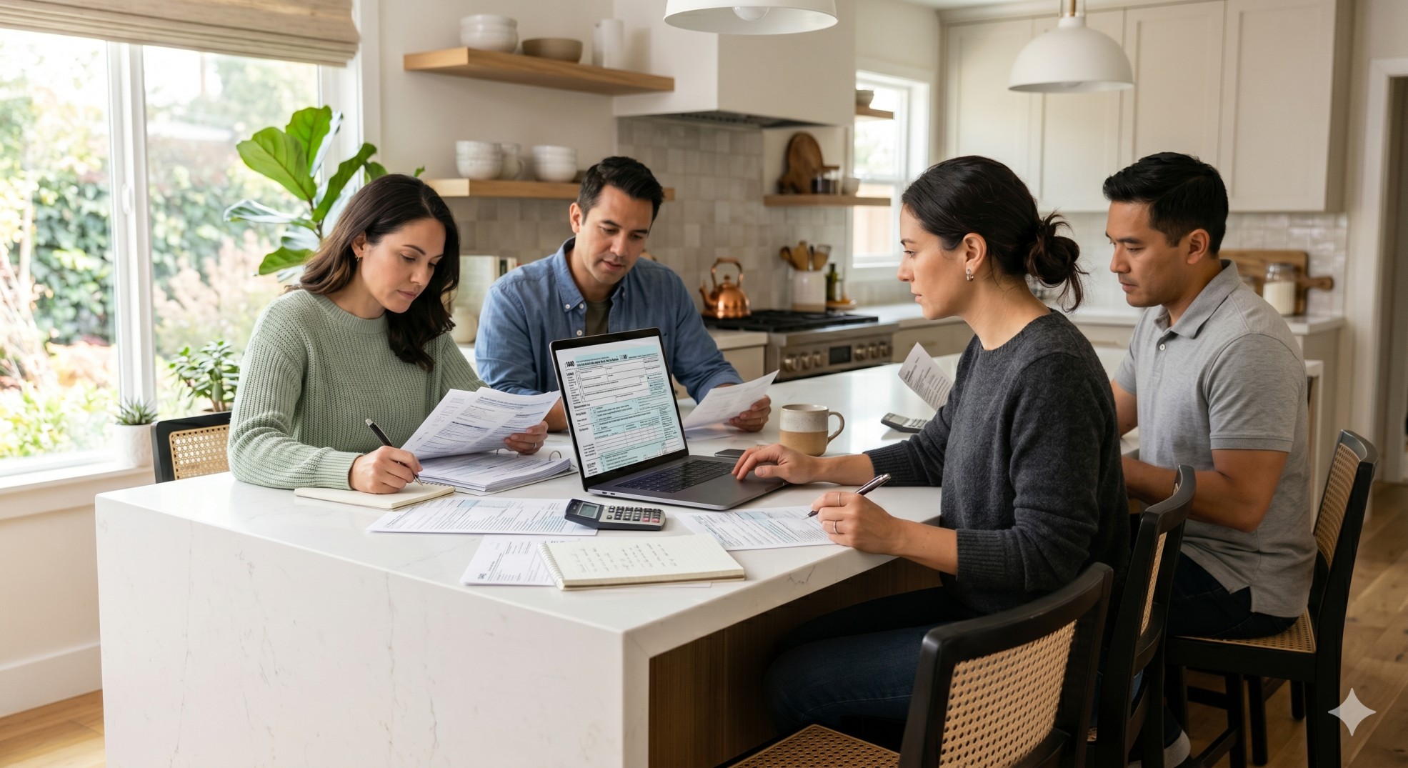   A California taxpayer calculating their CalEITC 2026 refund using FTB Form 3514. 