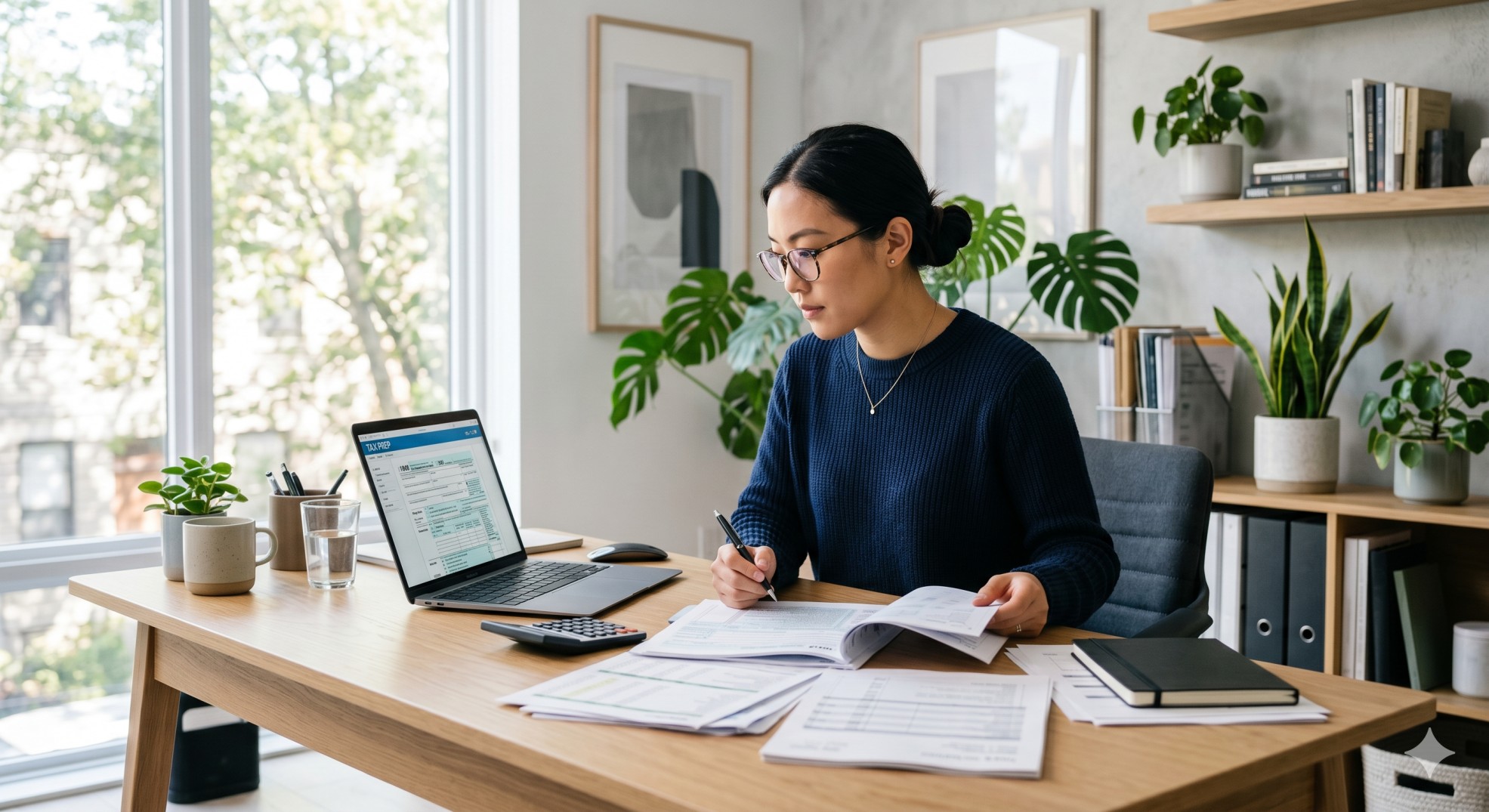   A young adult taxpayer calculating their California Foster Youth Tax Credit 2026 refund using FTB Form 3514. 