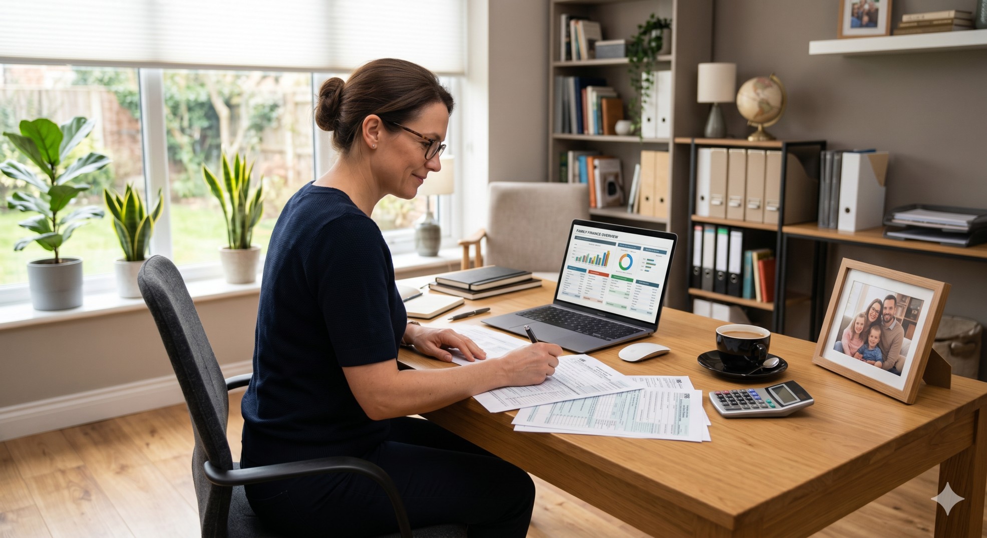   A CPA and parent reviewing the Child Tax Credit 2026 rules on a laptop to maximize their tax refund. 