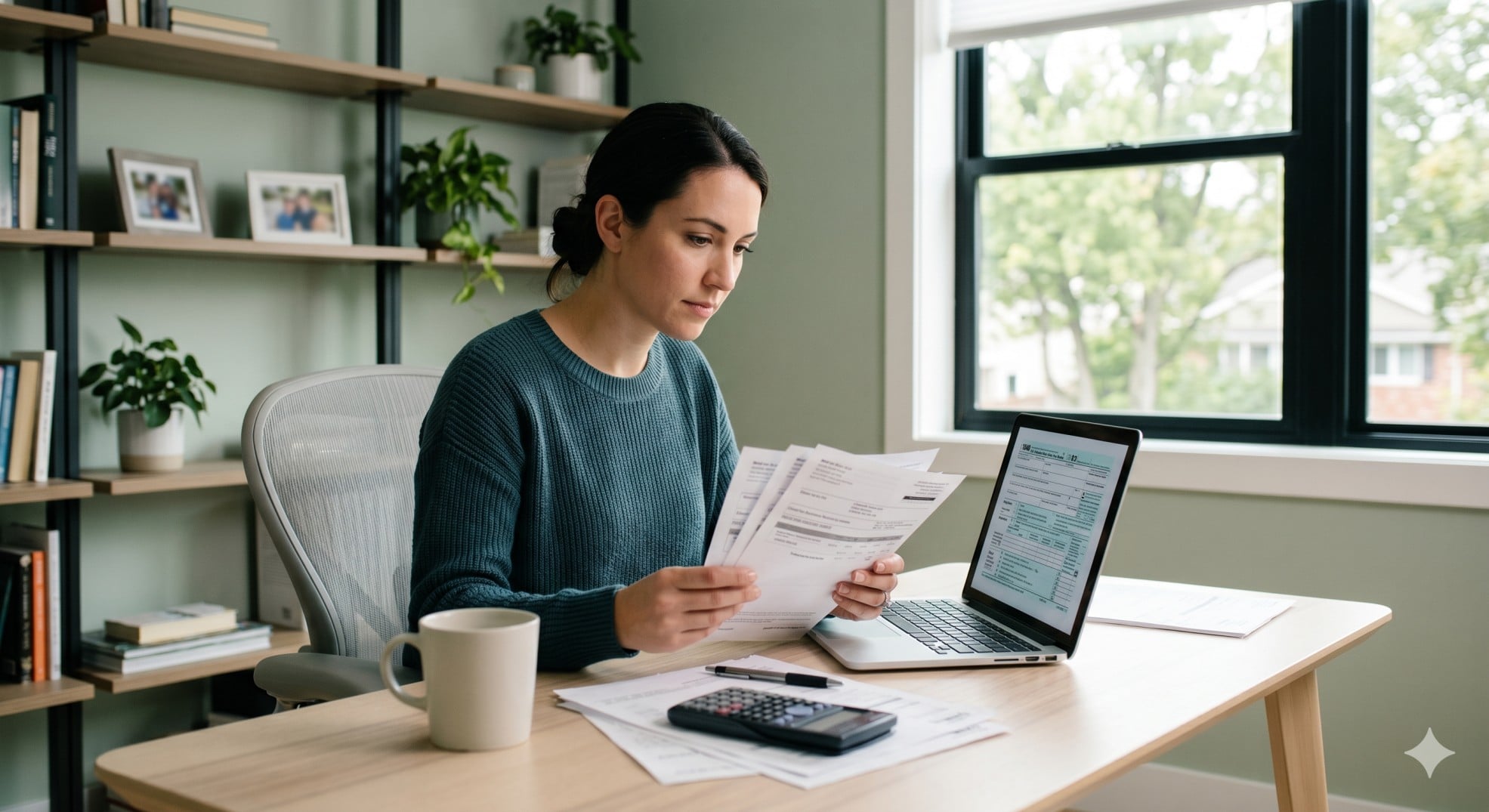   A taxpayer calculating the financial support required for claiming a parent as a dependent. 