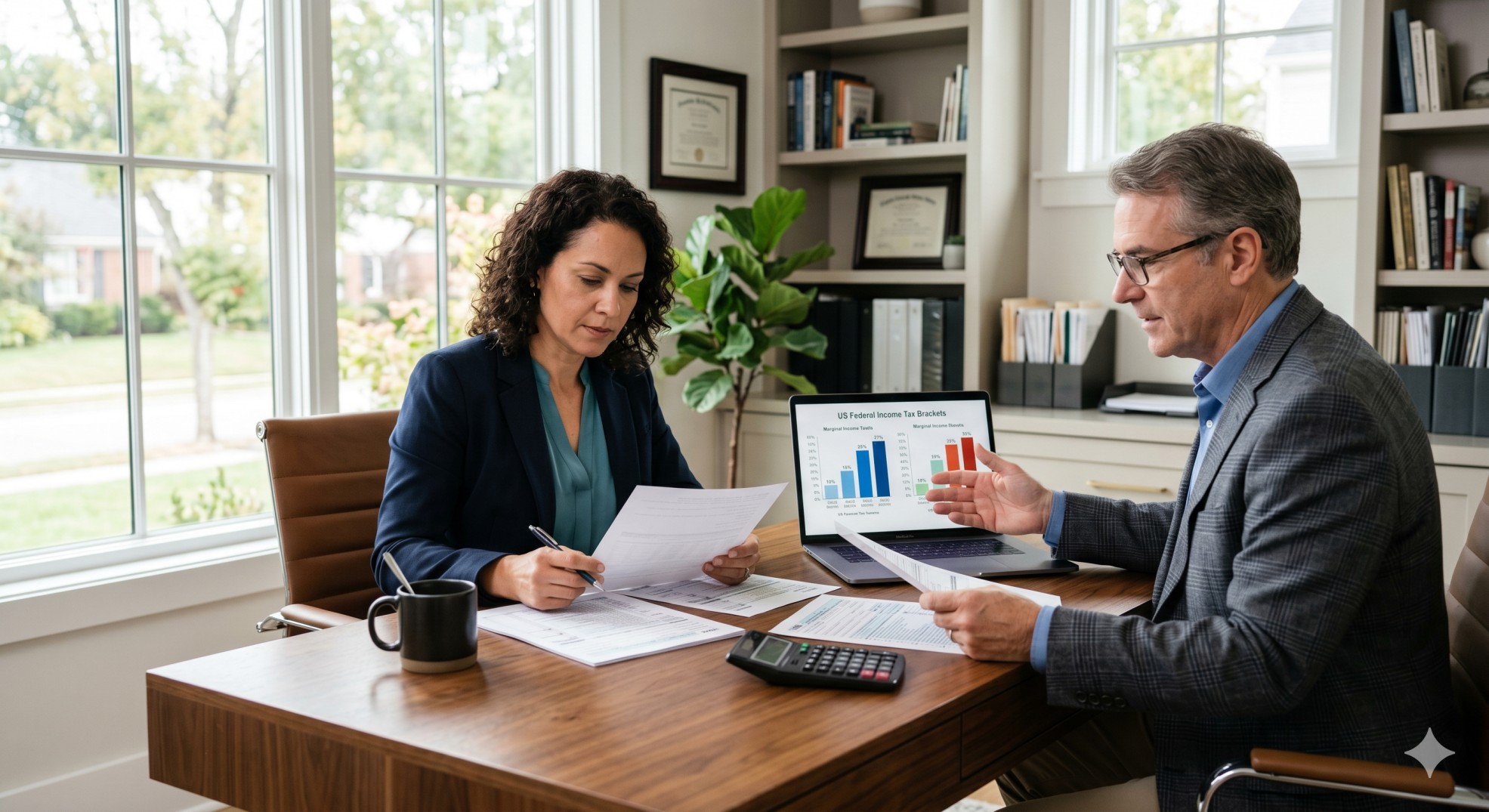   A CPA and business owner reviewing the Head of Household requirements 2026 to maximize tax deductions. 
