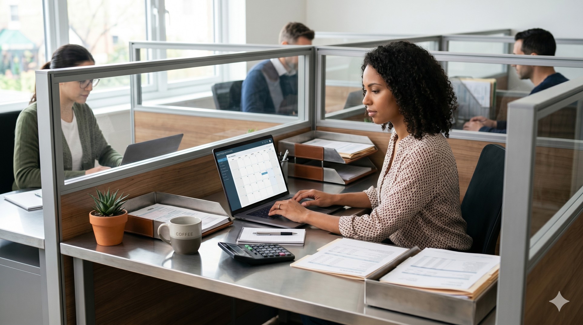   A taxpayer organizing documents to avoid IRS tax extension penalties. 