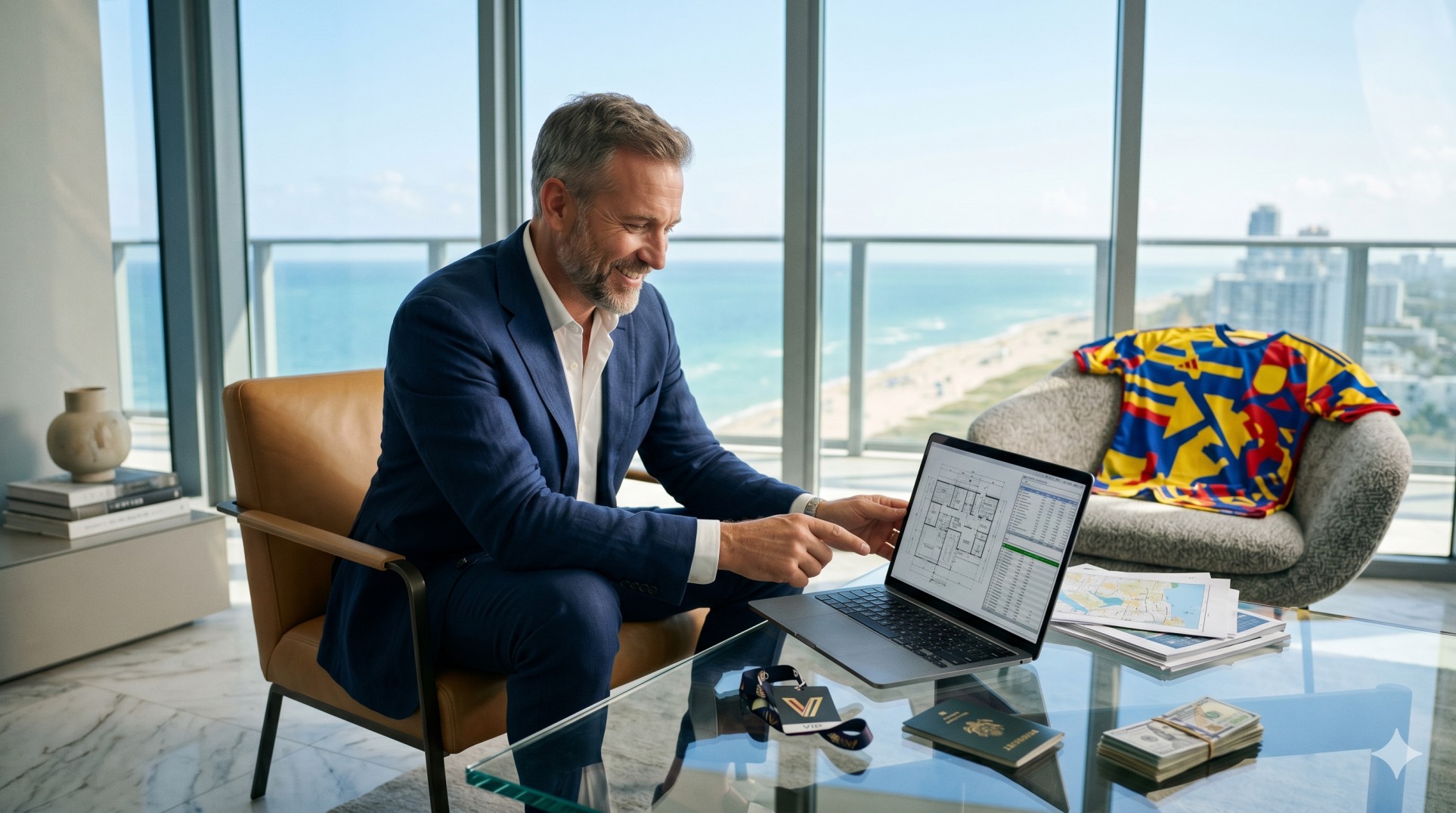   A foreign investor learning about the 1031 exchange for non-residents while buying a US vacation home for the World Cup. 