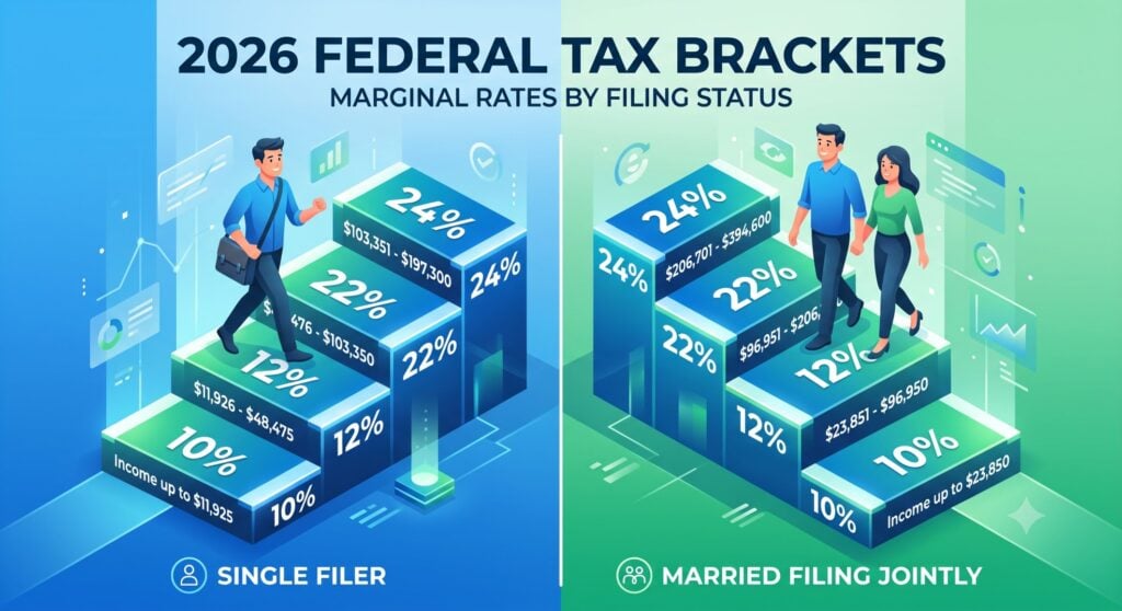 2026 Tax Brackets and Federal Income Tax Rates: Complete Guide