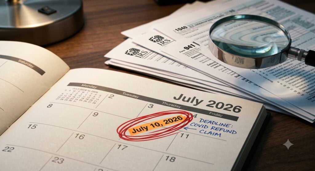 IRS COVID Refunds: Why You May Need to File a Protective Claim by July 10, 2026