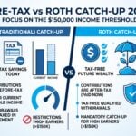 Mandatory Roth Catch-Up Rule for 2026: The $150,000 Trap for High Earners