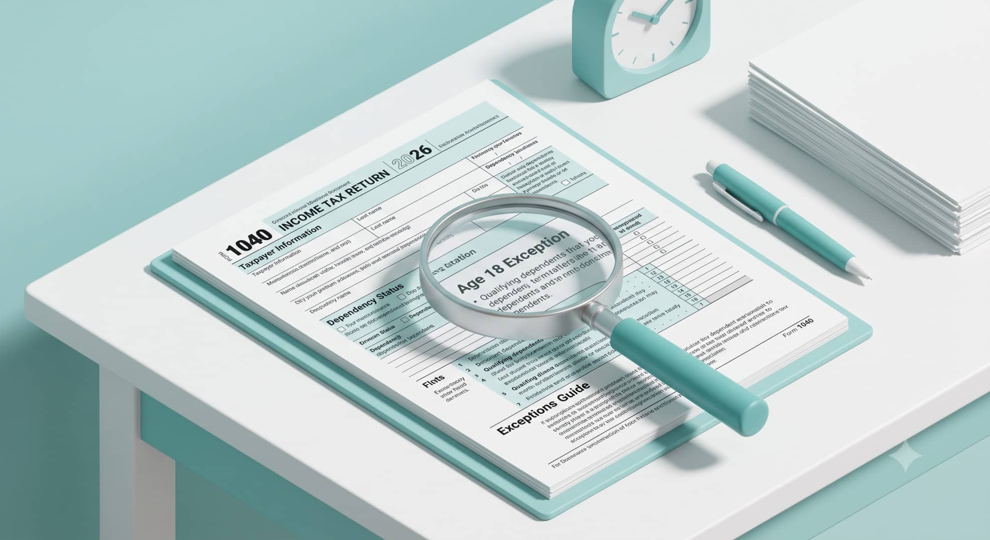 Conceptual illustration of the OBBBA age exceptions for the childless EITC.