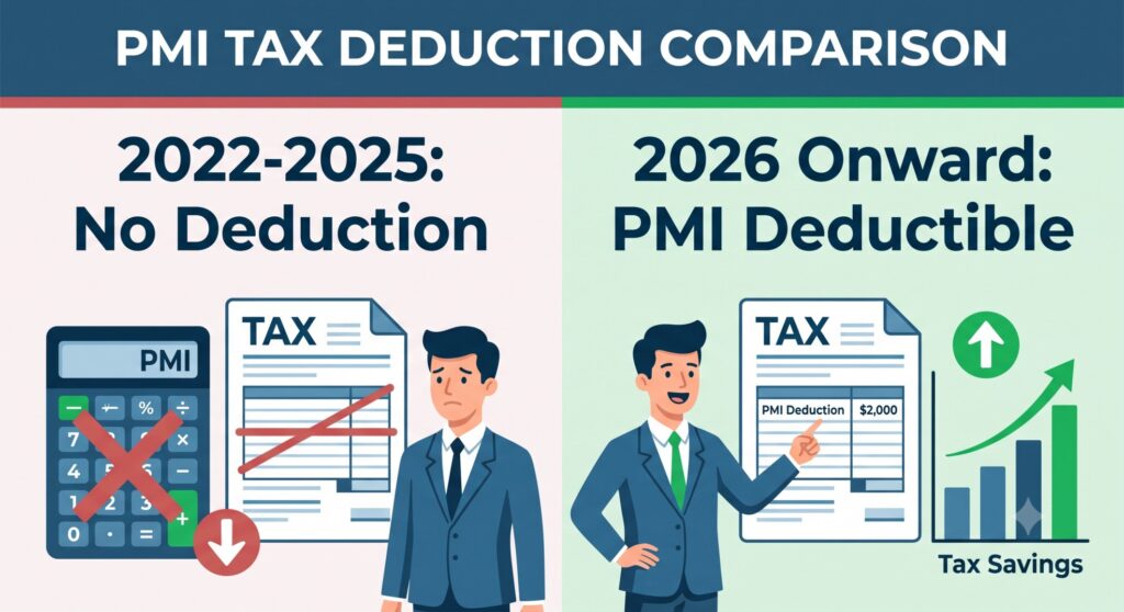PMI Is Tax-Deductible Again: The Restored Mortgage Insurance Deduction (2026)