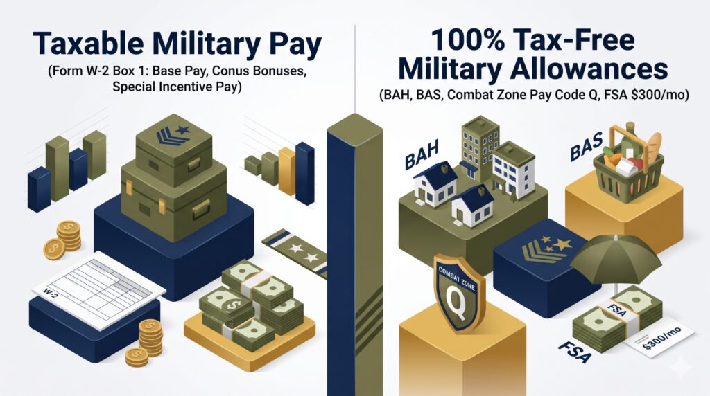 Military Taxes: 2026 Tax Benefits for Active Duty Military and Veterans