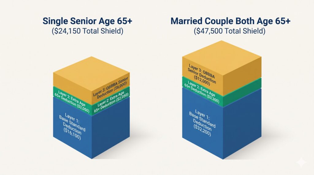 2026 Standard Deduction for Seniors Over 65: Extra Deductions & New Rules